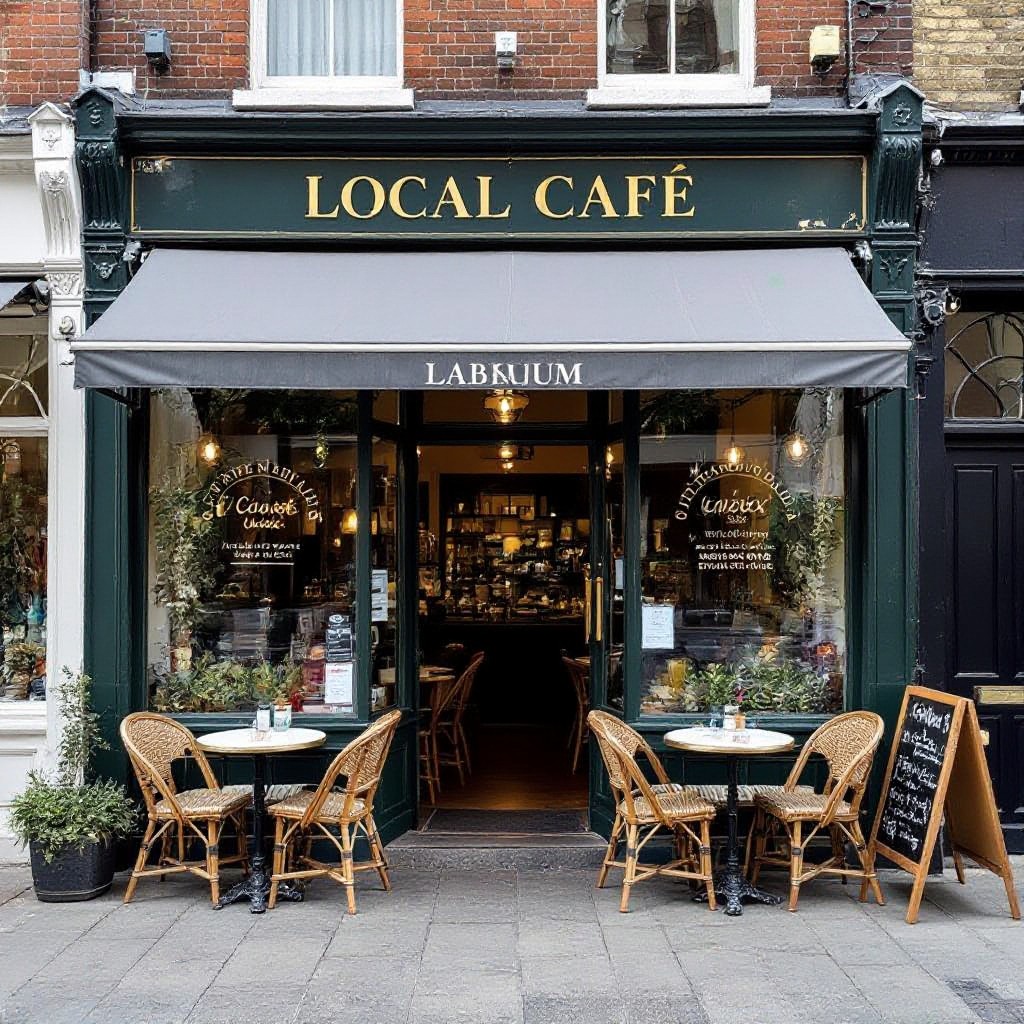 Cafe website example