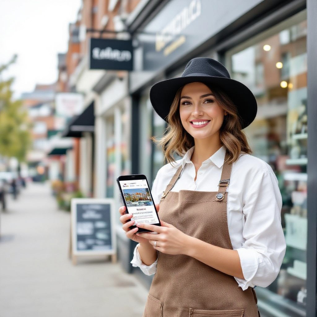 Kilsyth small business owner with website