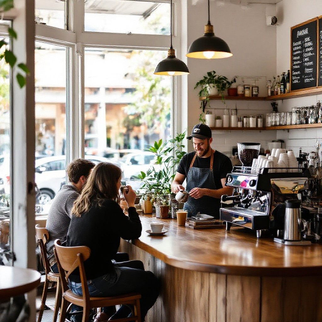 Lygon Street North cafe interior
