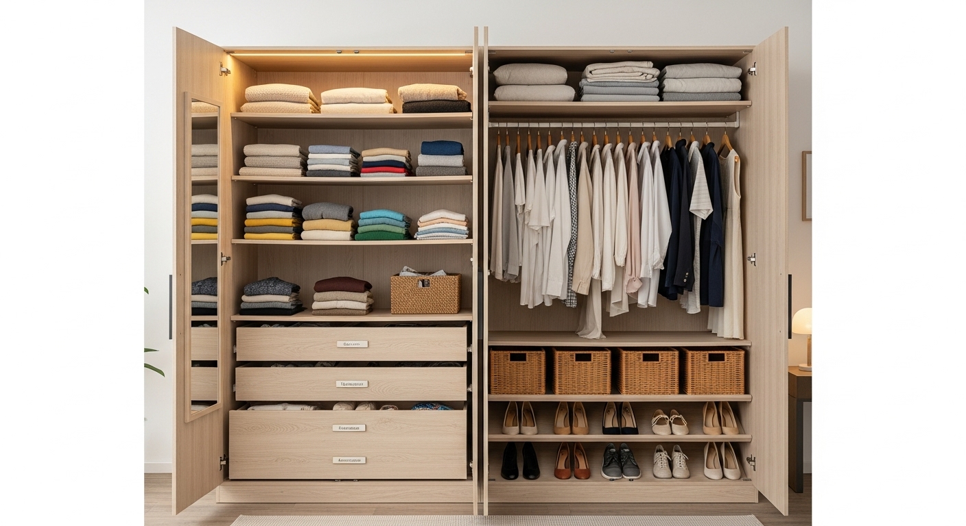 Wardrobe storage
