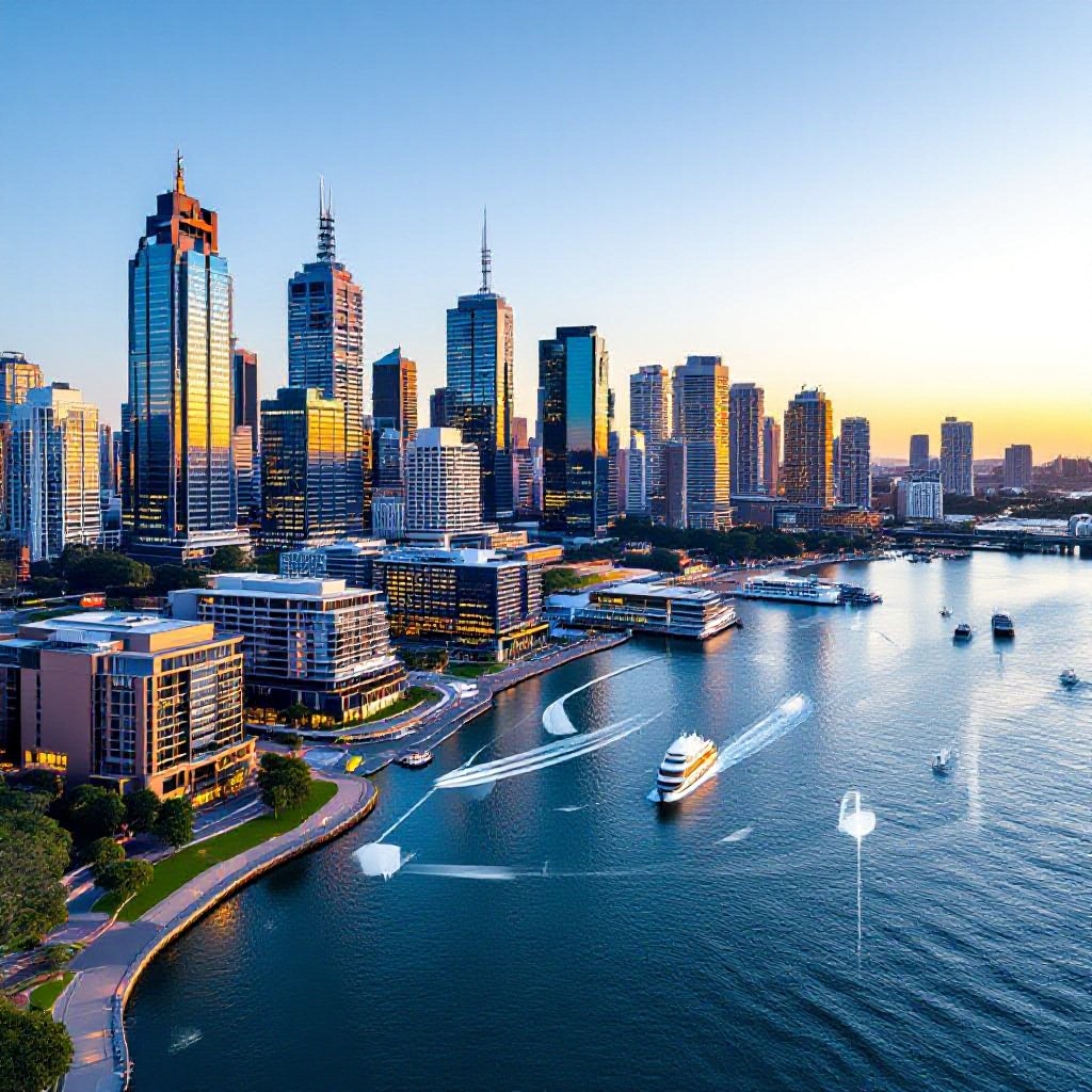 Australia web design concept