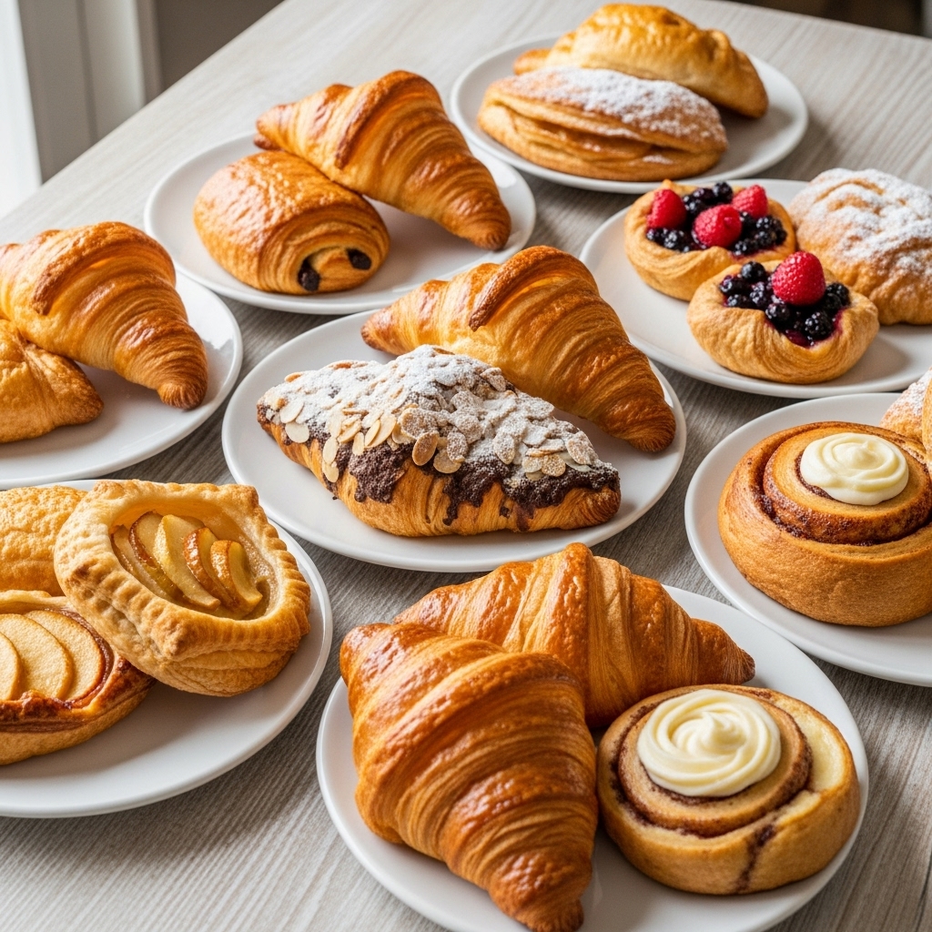 Assorted pastries