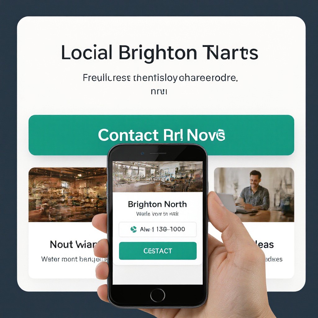 Brighton North trades website preview