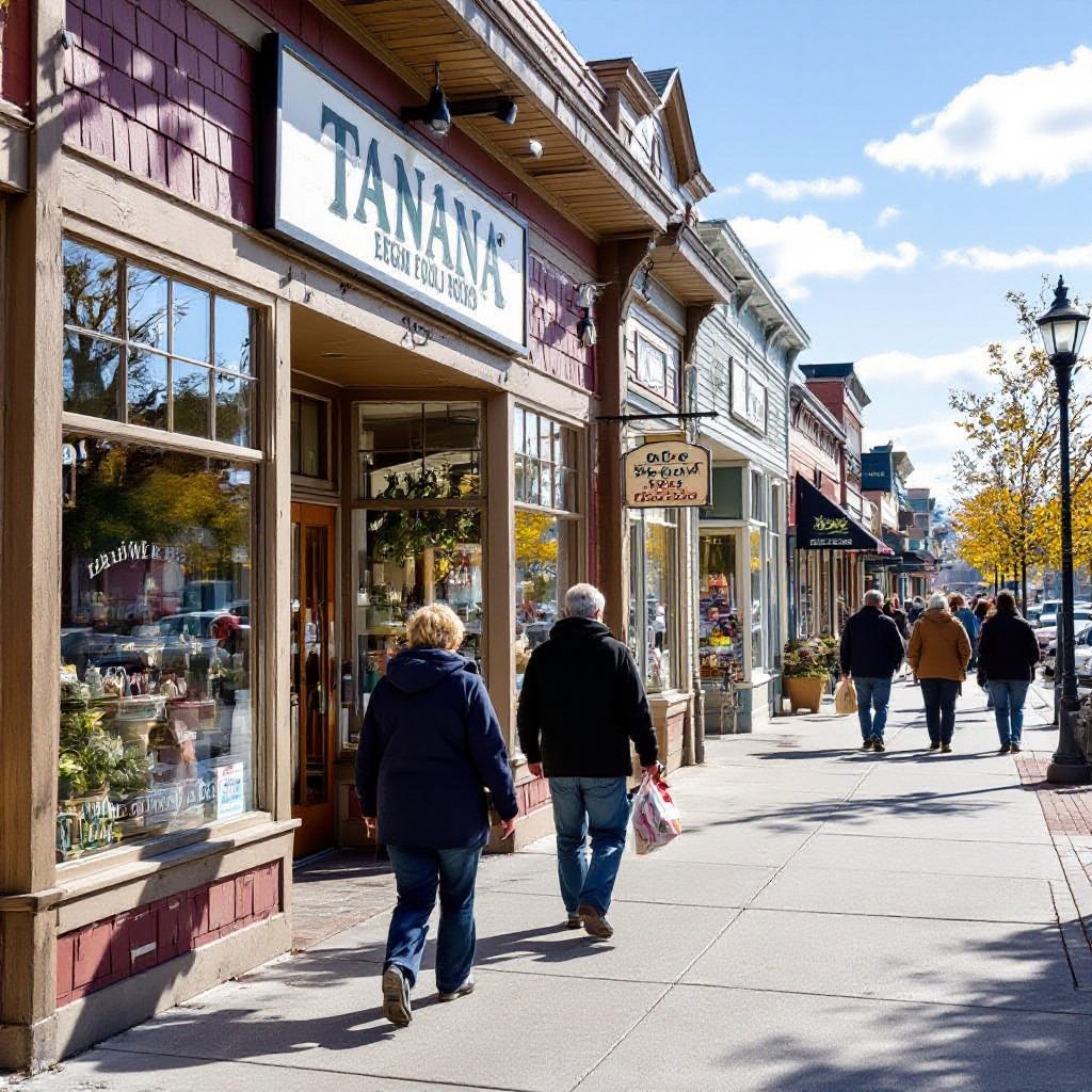 Tanana small business street