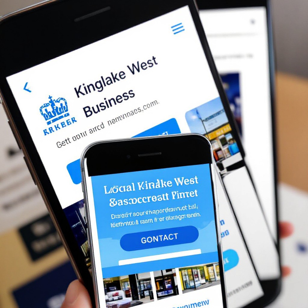 Kinglake West business website preview