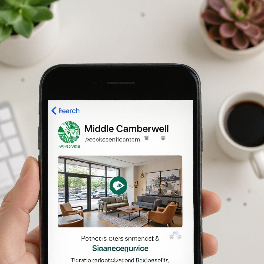 Mobile-friendly Middle Camberwell website