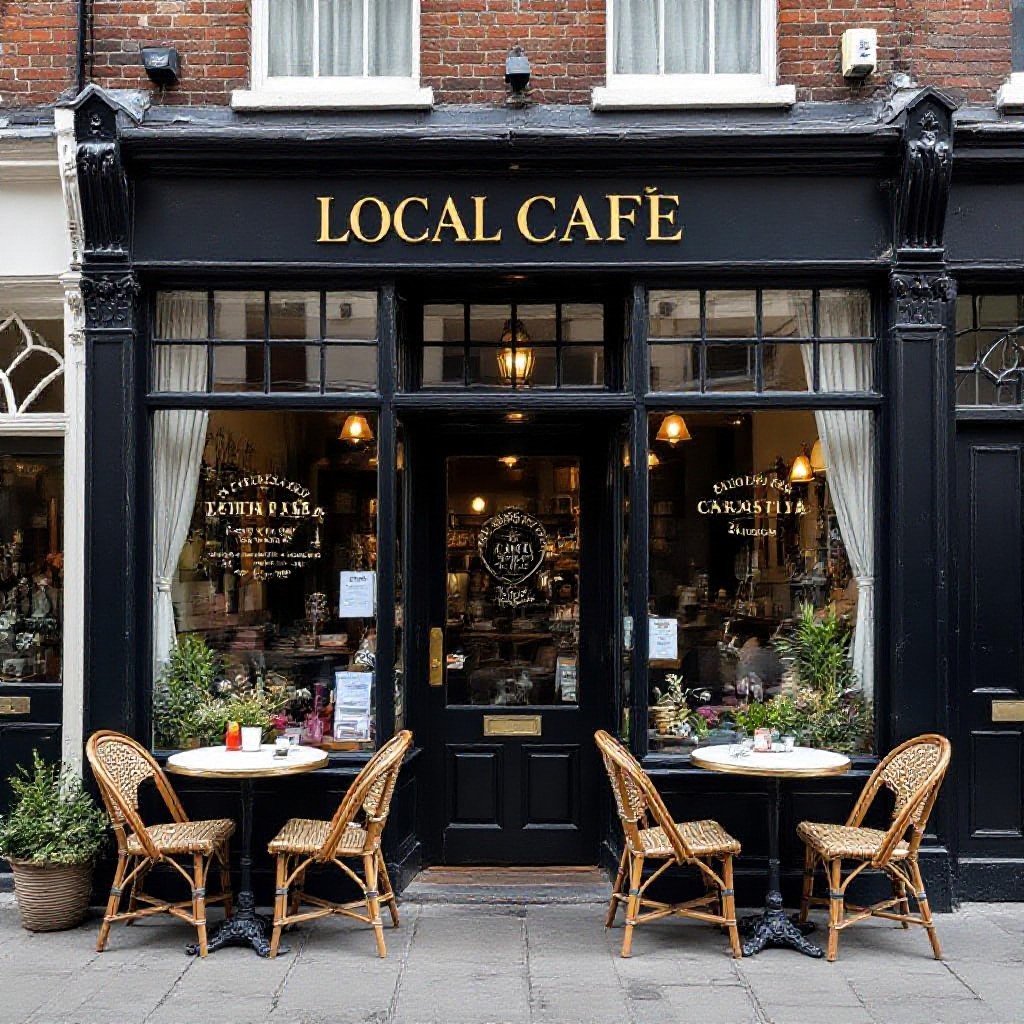 Anstey cafe website example