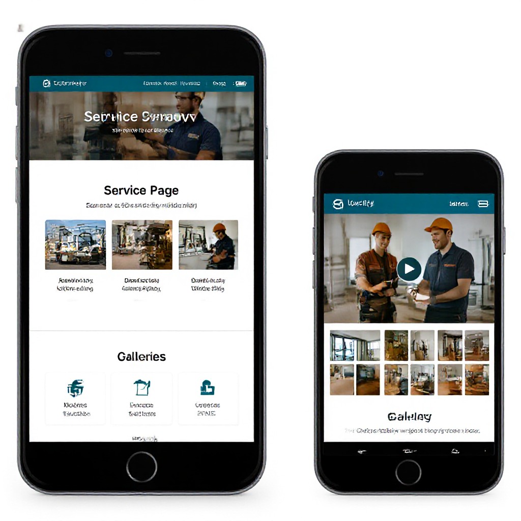 tradie website examples