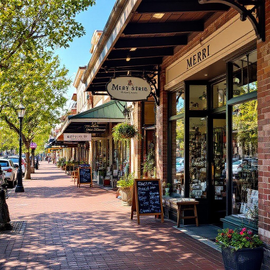 Merri local businesses street