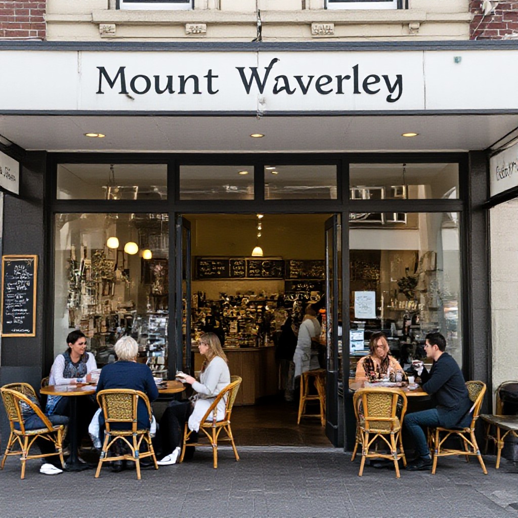 Mount Waverley cafe storefront