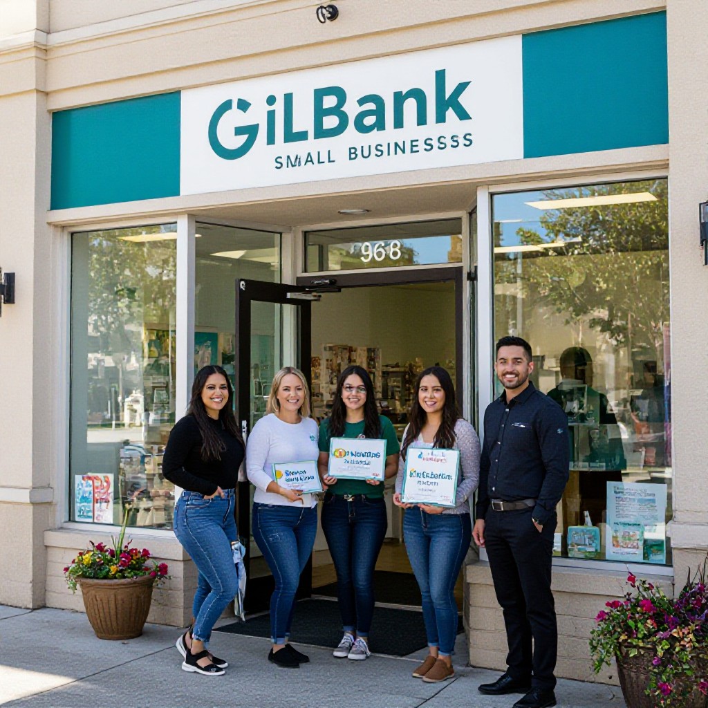 Gilbank local business website example