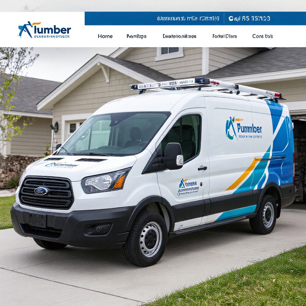 Plumber website example