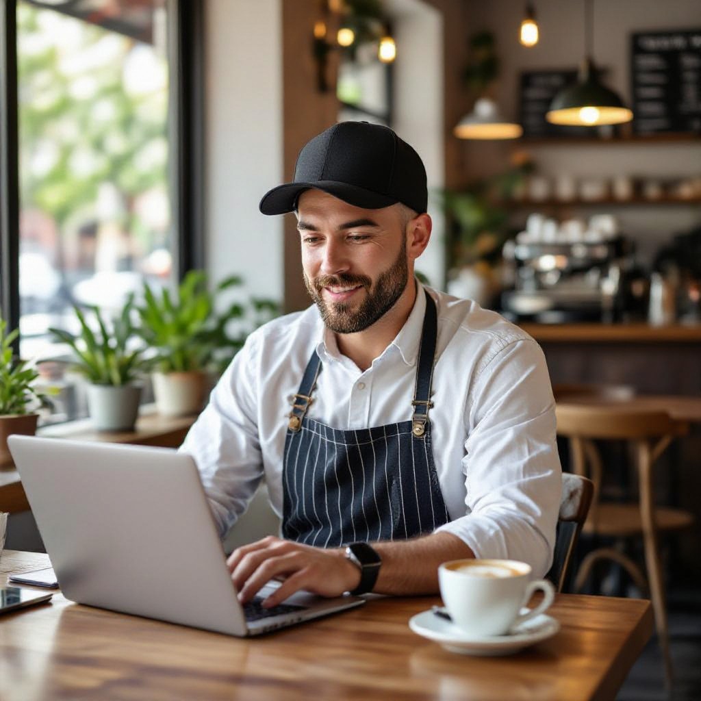 Quongup business owner working