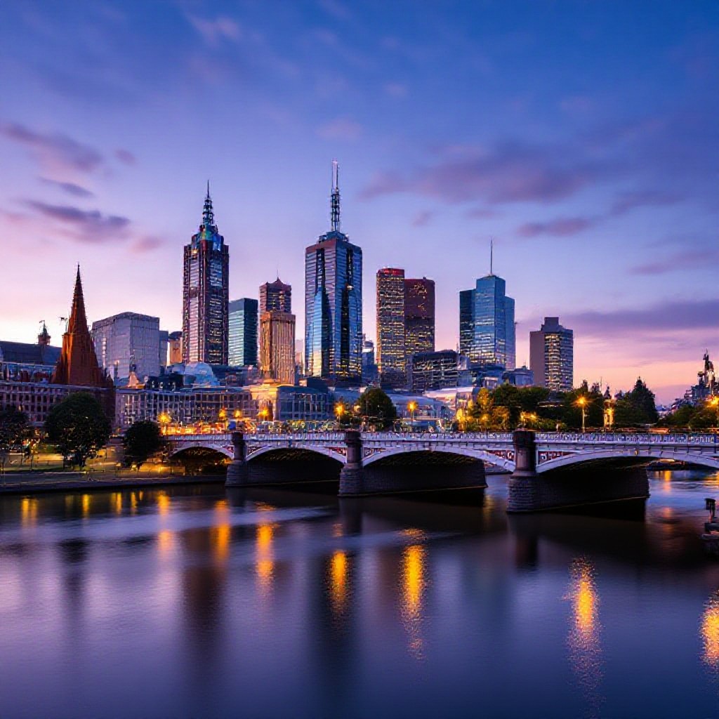 Melbourne skyline