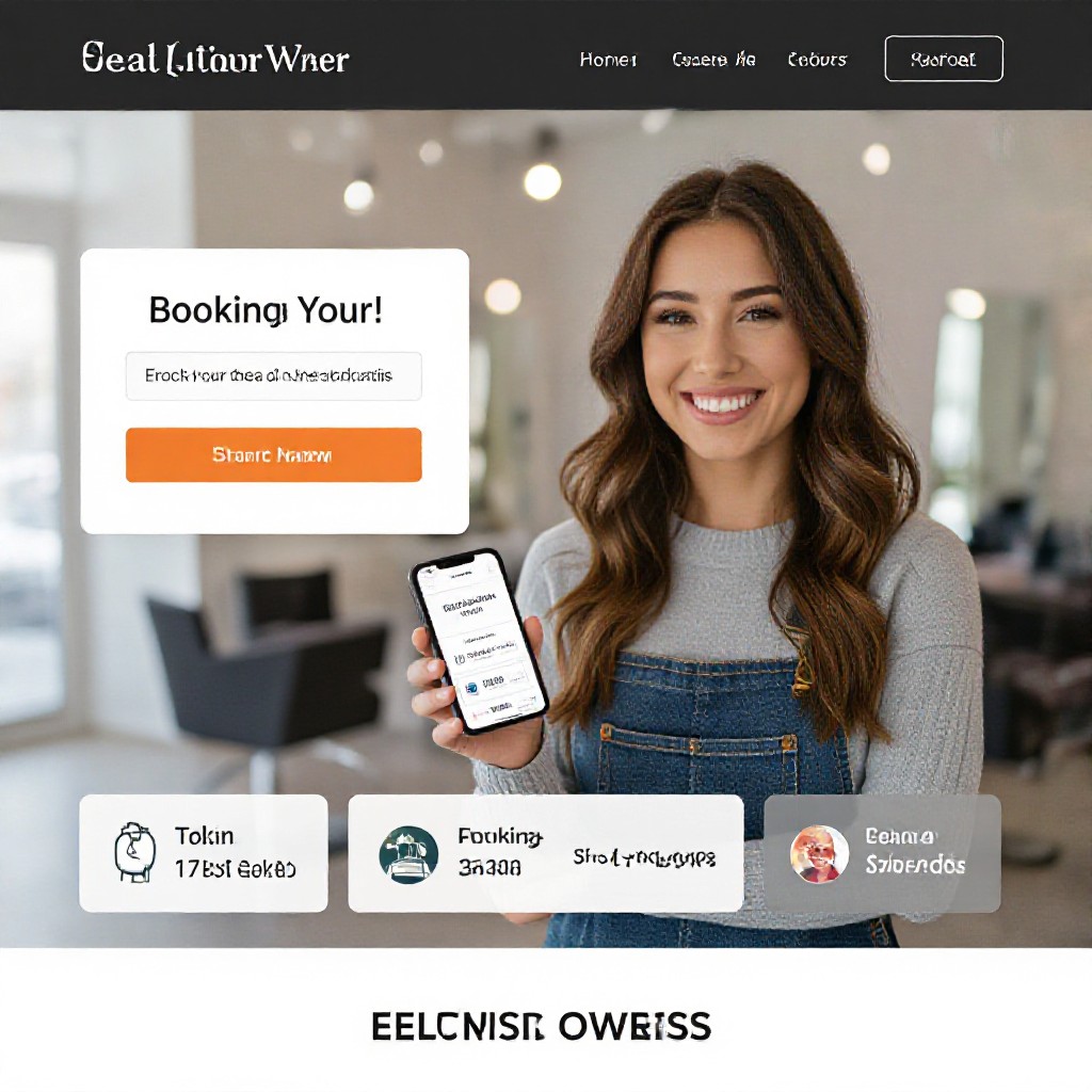 salon website example