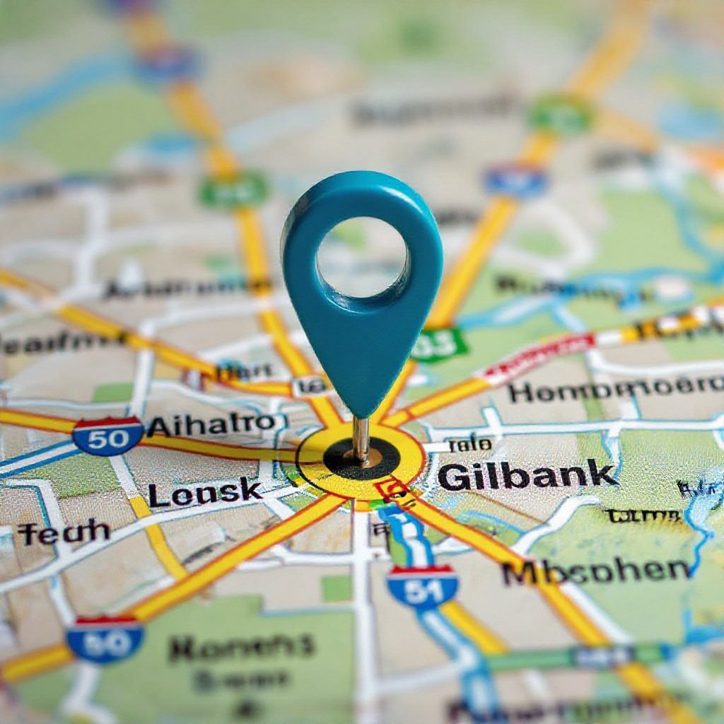 Gilbank local SEO map