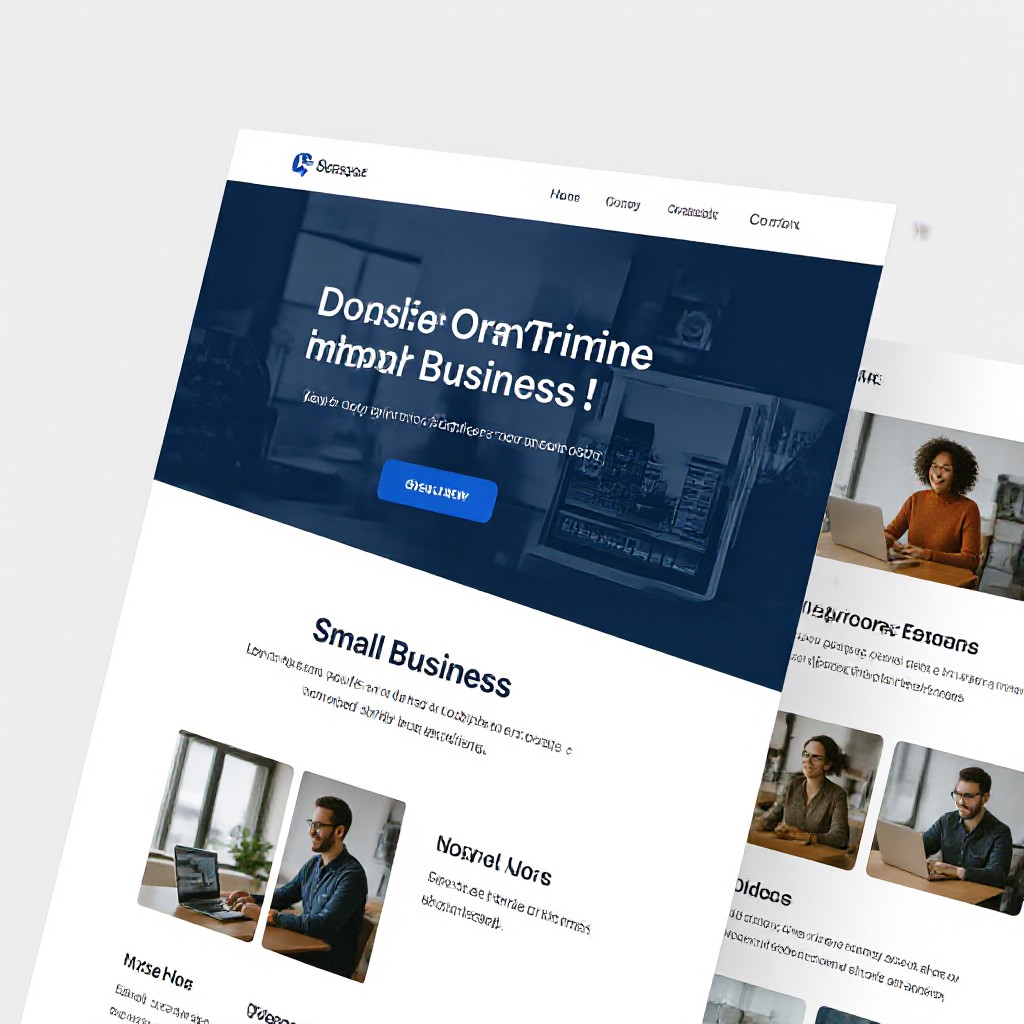 Website templates in a free website maker