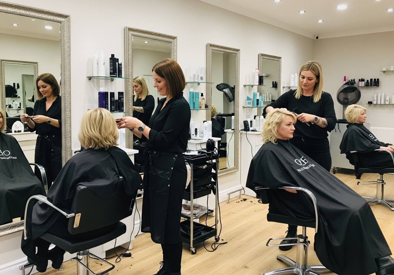 Salon website Croydon
