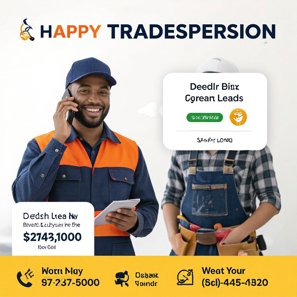 Increased leads for tradesperson