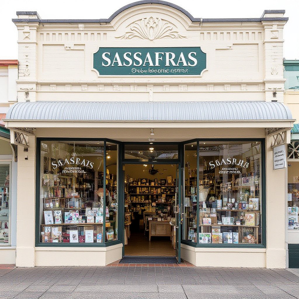 Sassafras storefront