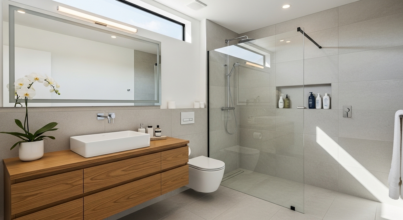 Bathroom remodel example