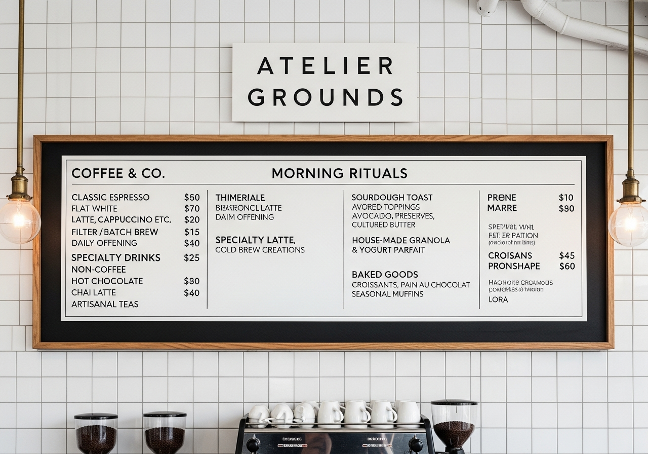 South Yarra cafe website