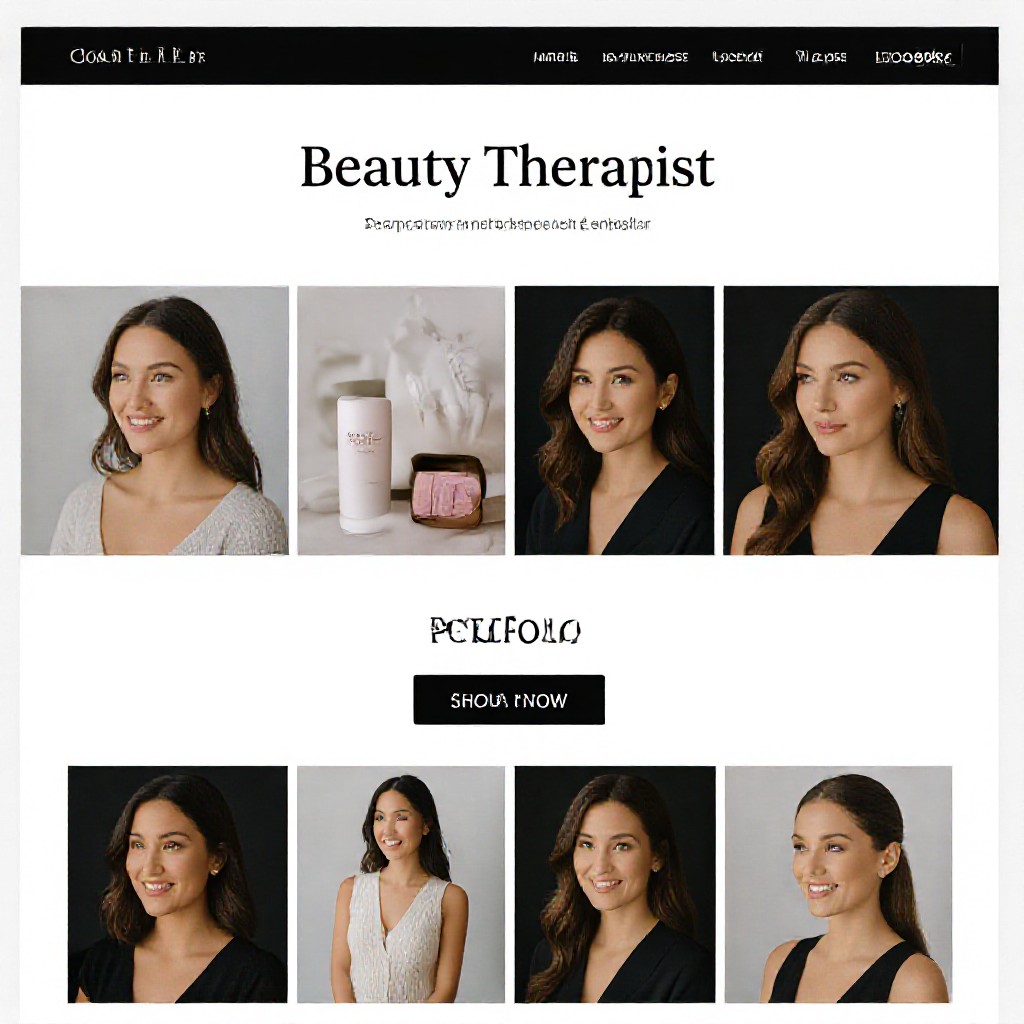 beauty site example