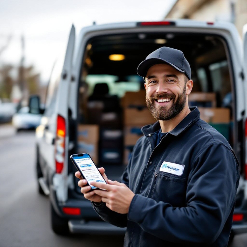 small business owner and website