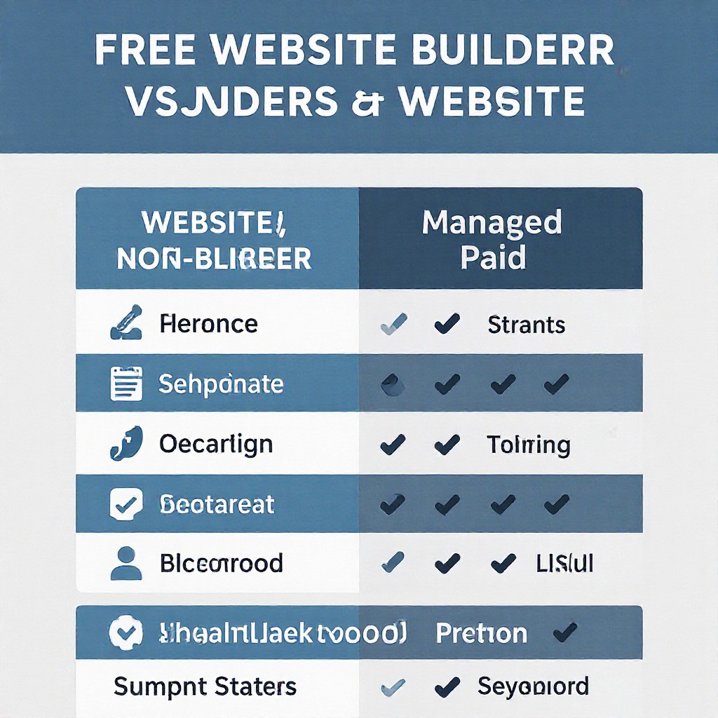 free website vs managed site