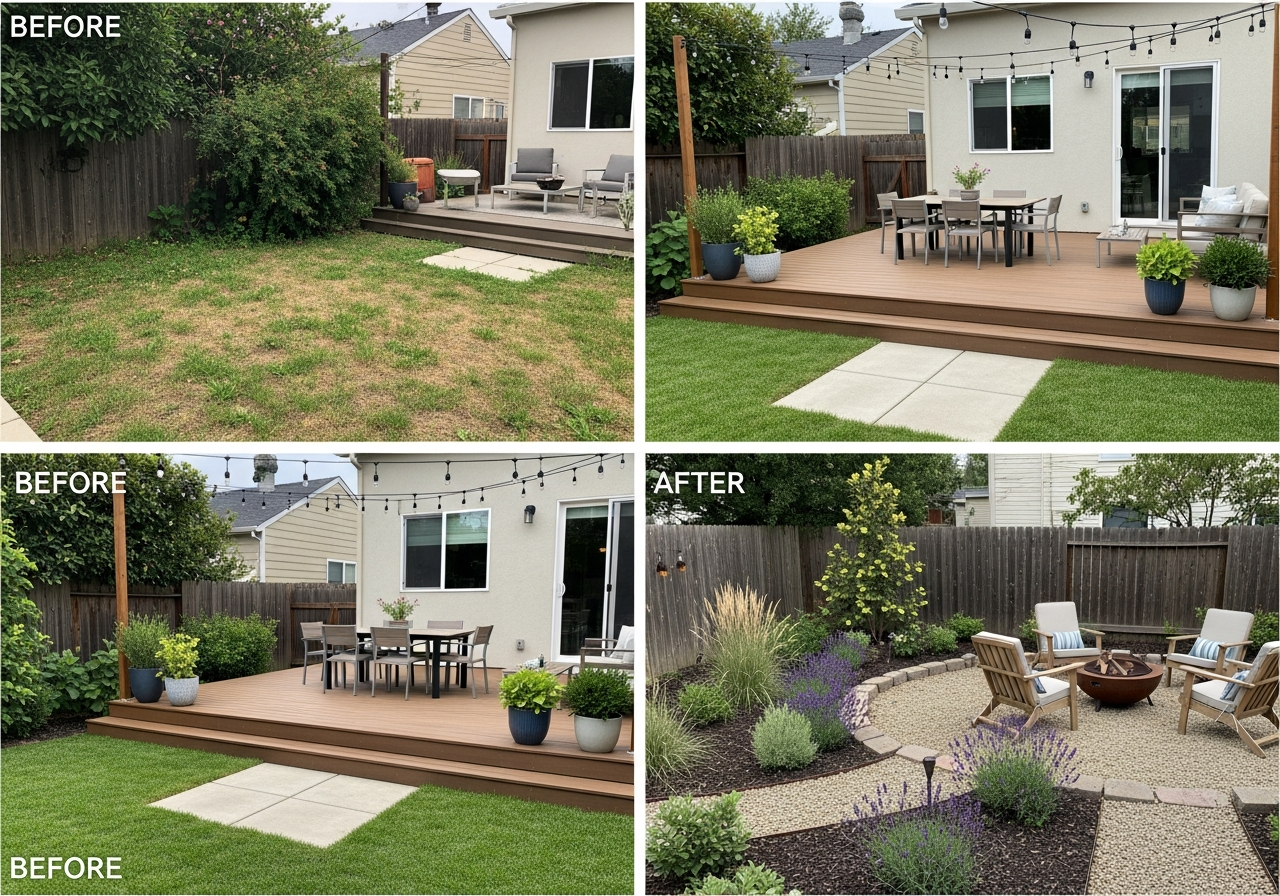 Backyard transformation