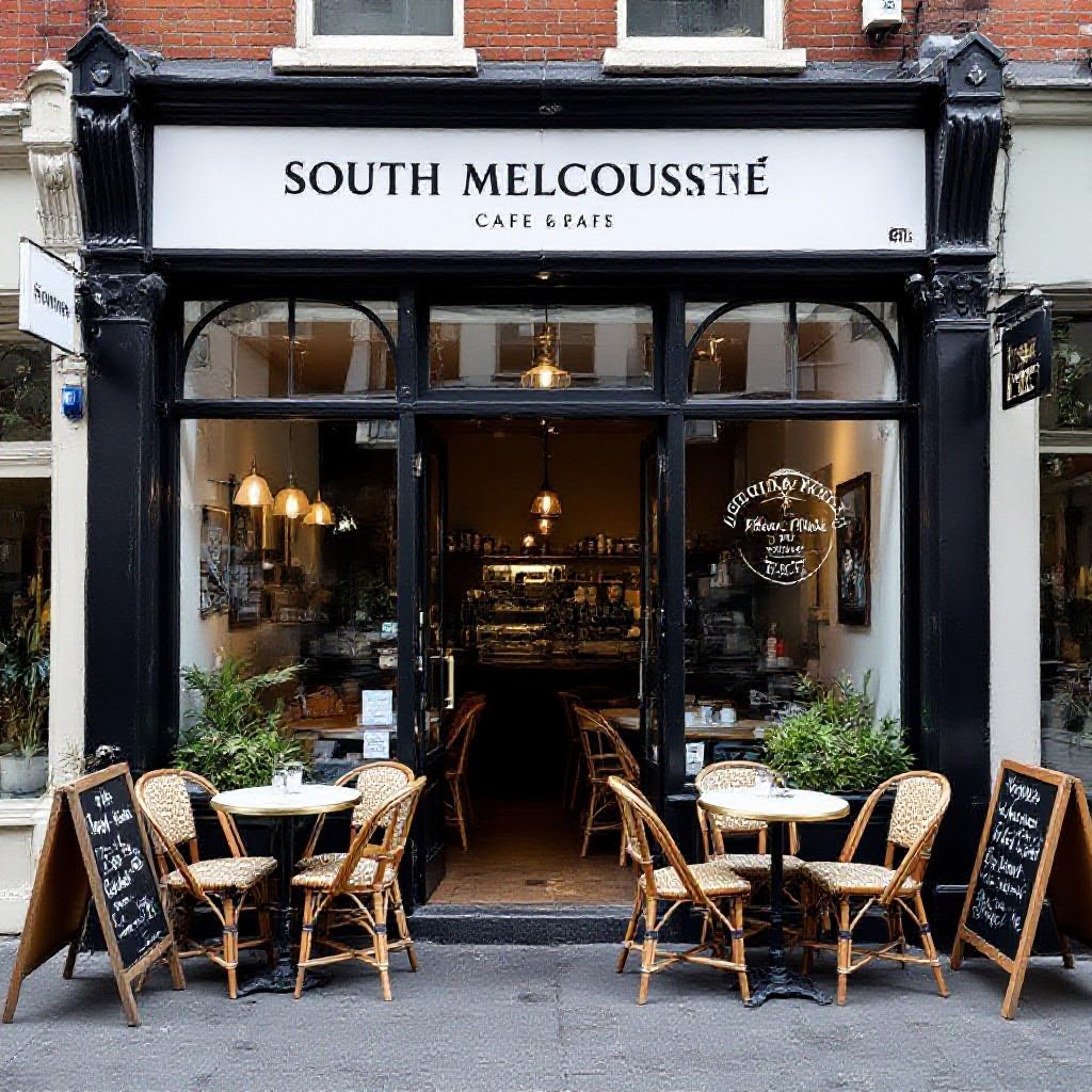 South Melbourne cafe website example