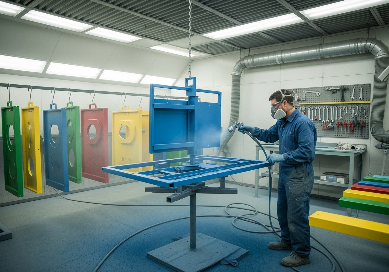 powder coating workshop