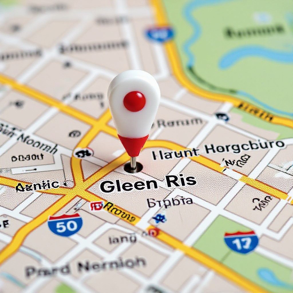 Map pin for Glen Iris local SEO