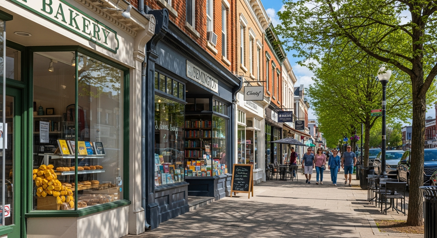 Flemington streetscape