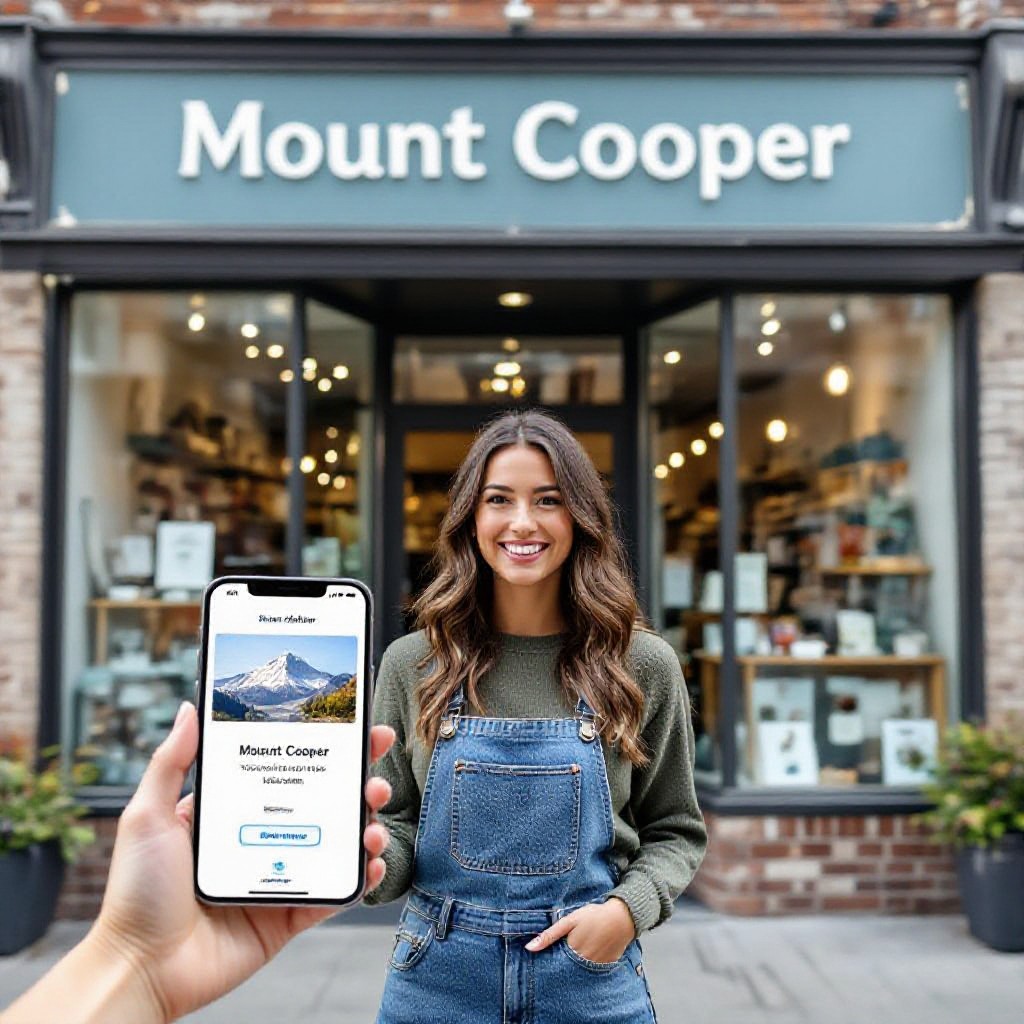Mount Cooper local business website preview