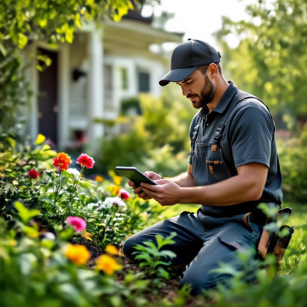 Landscaper website example