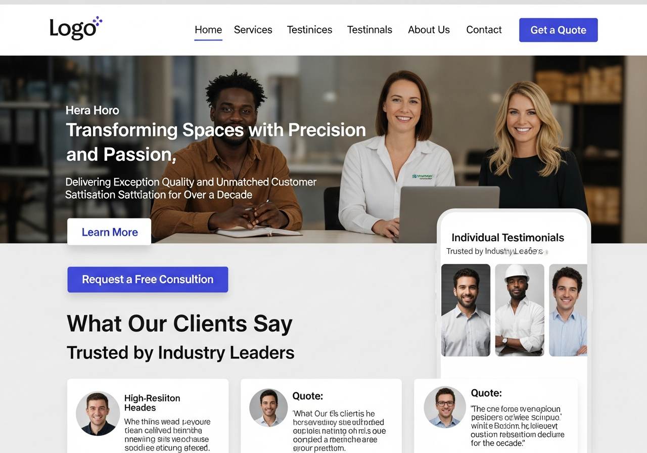 website credibility example