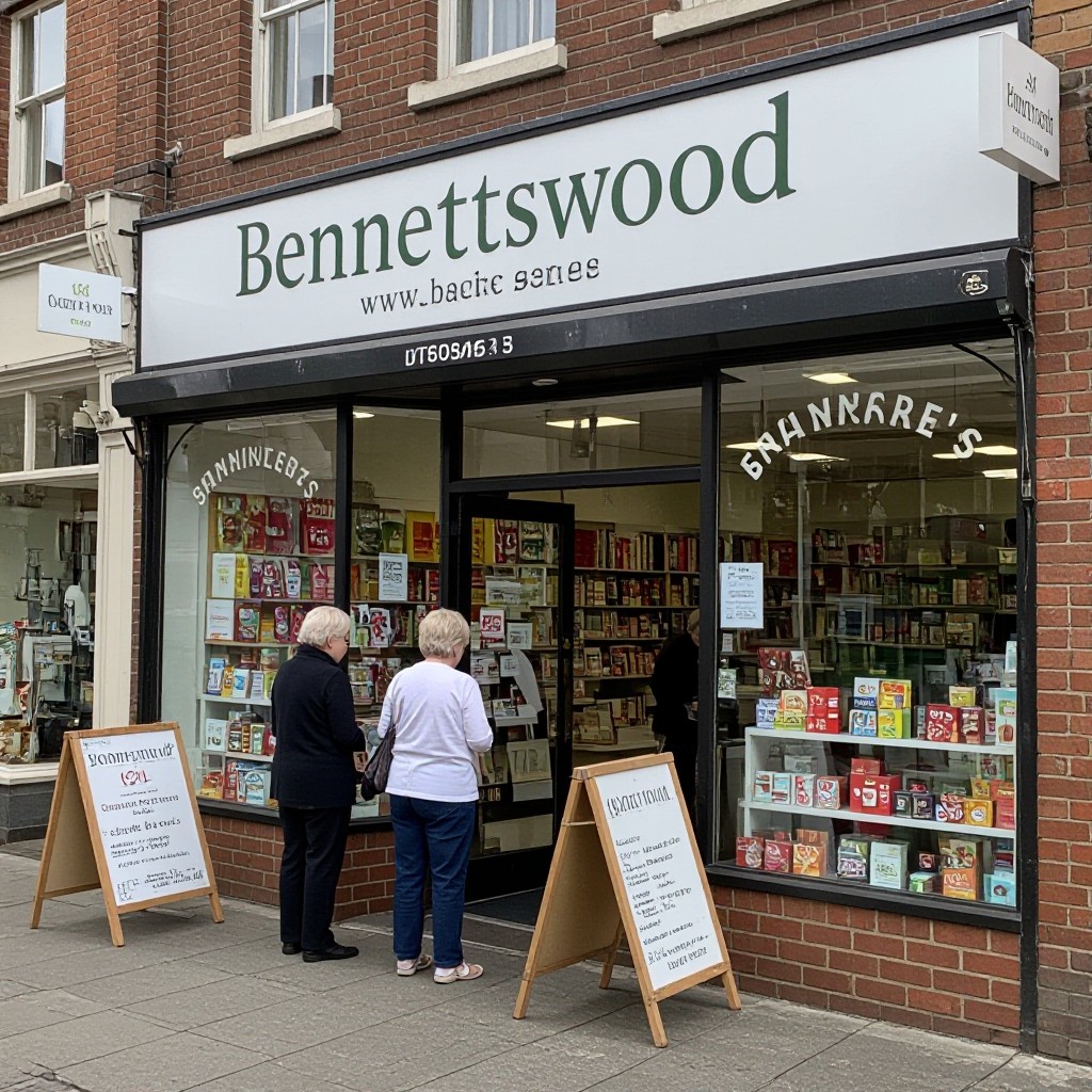 Bennettswood local shop