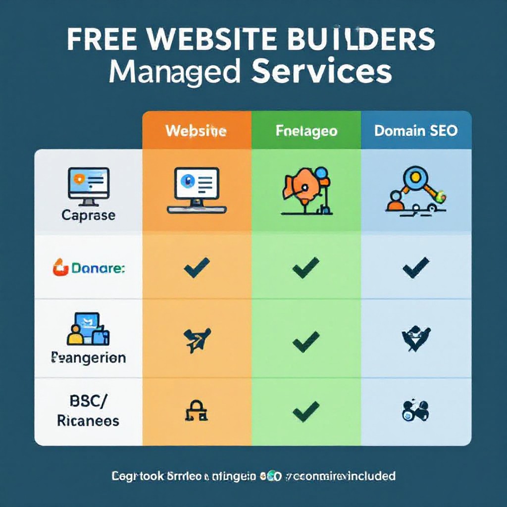 Free website builders comparison