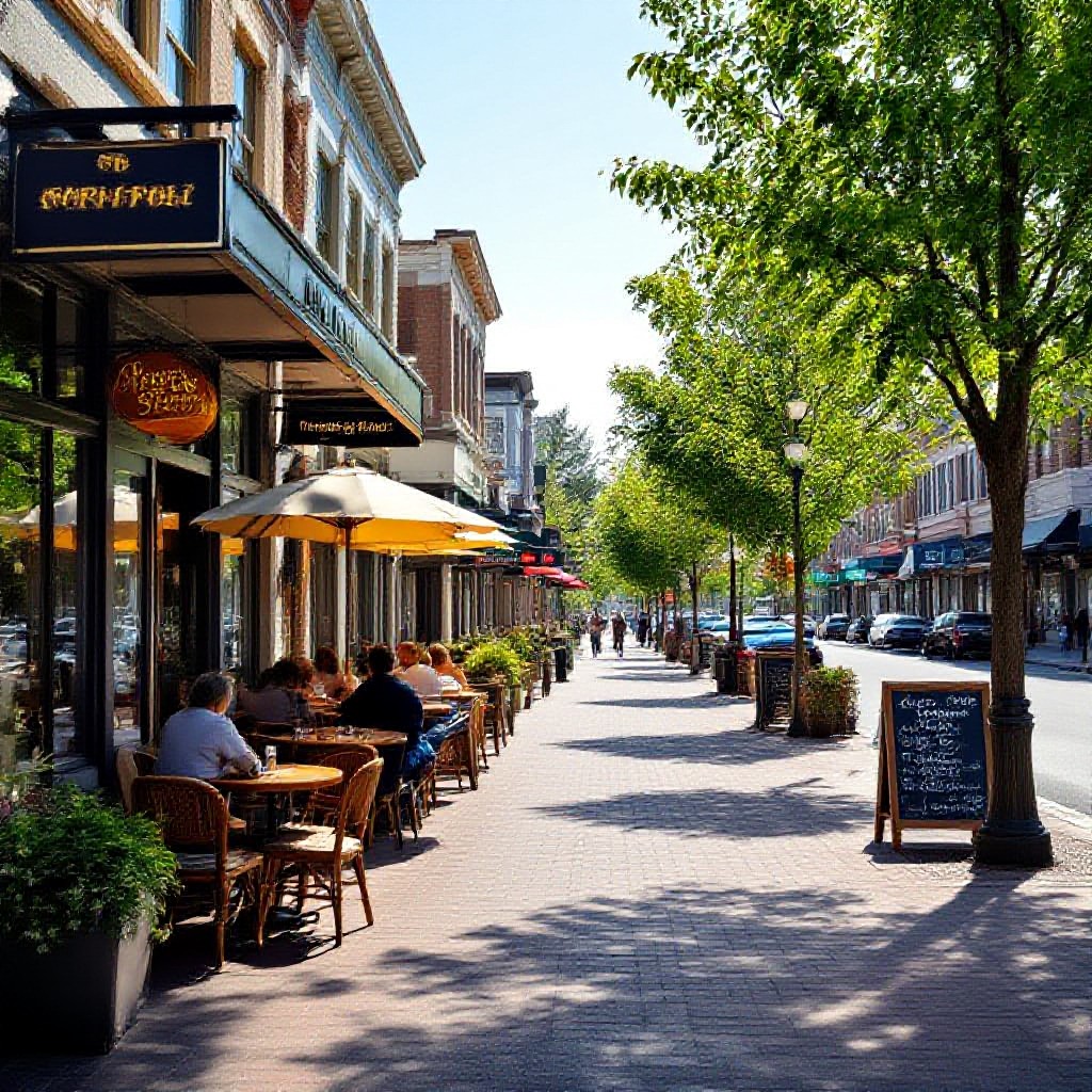 North Richmond streetscape