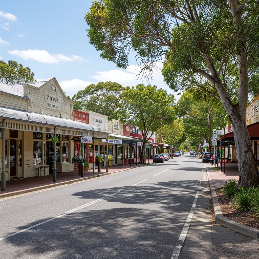 Tarrawarra main street