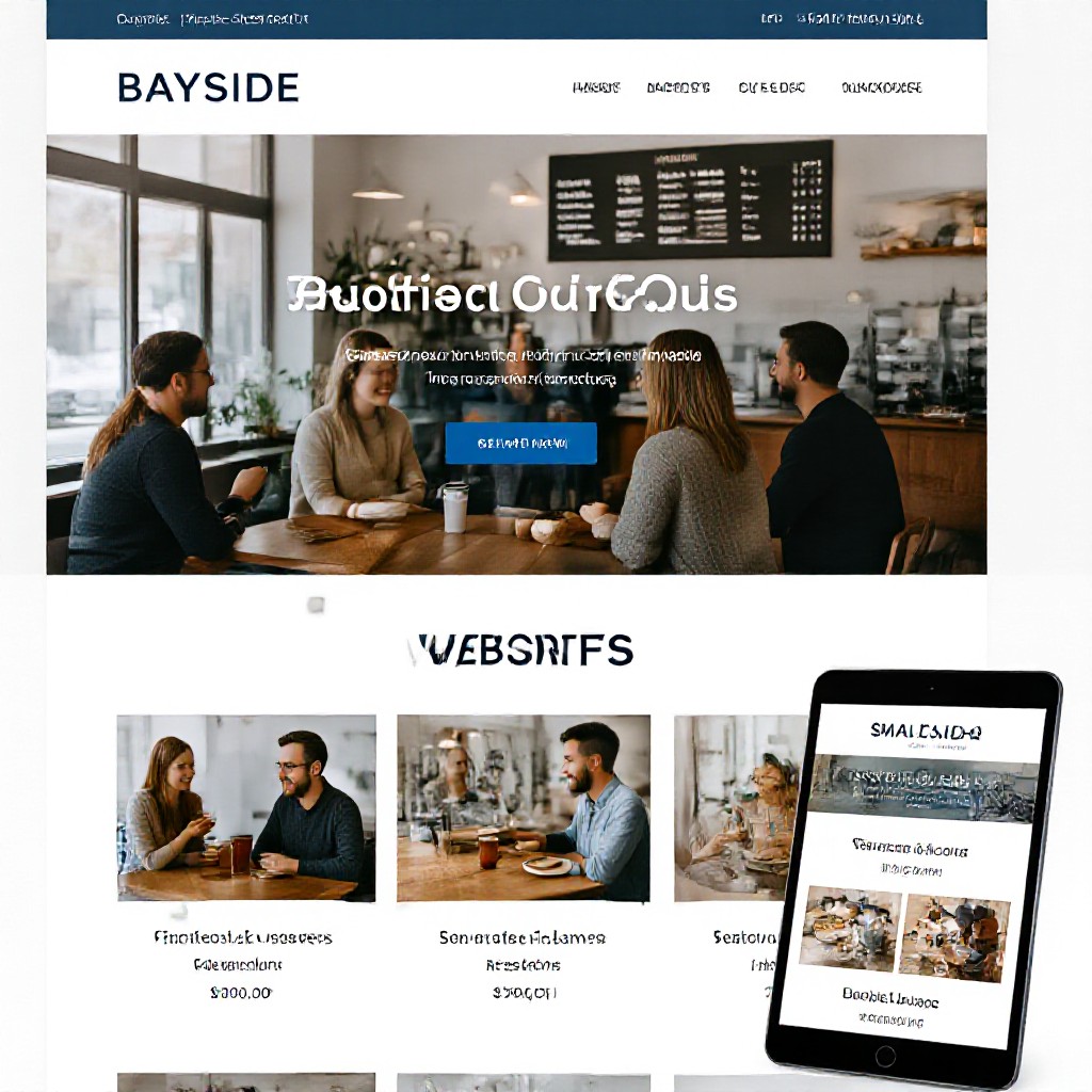 Bayside cafe website