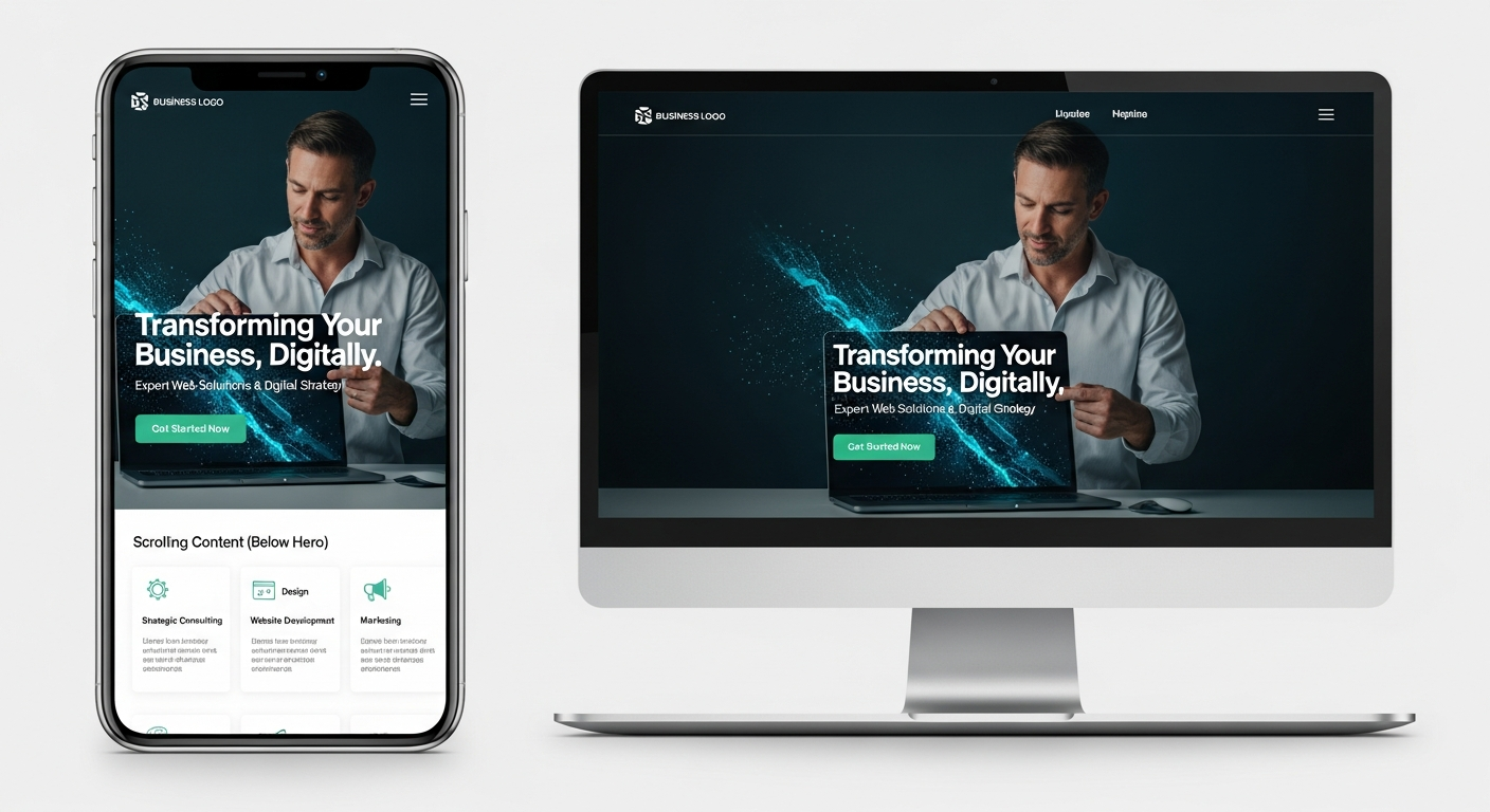 Affordable website design example