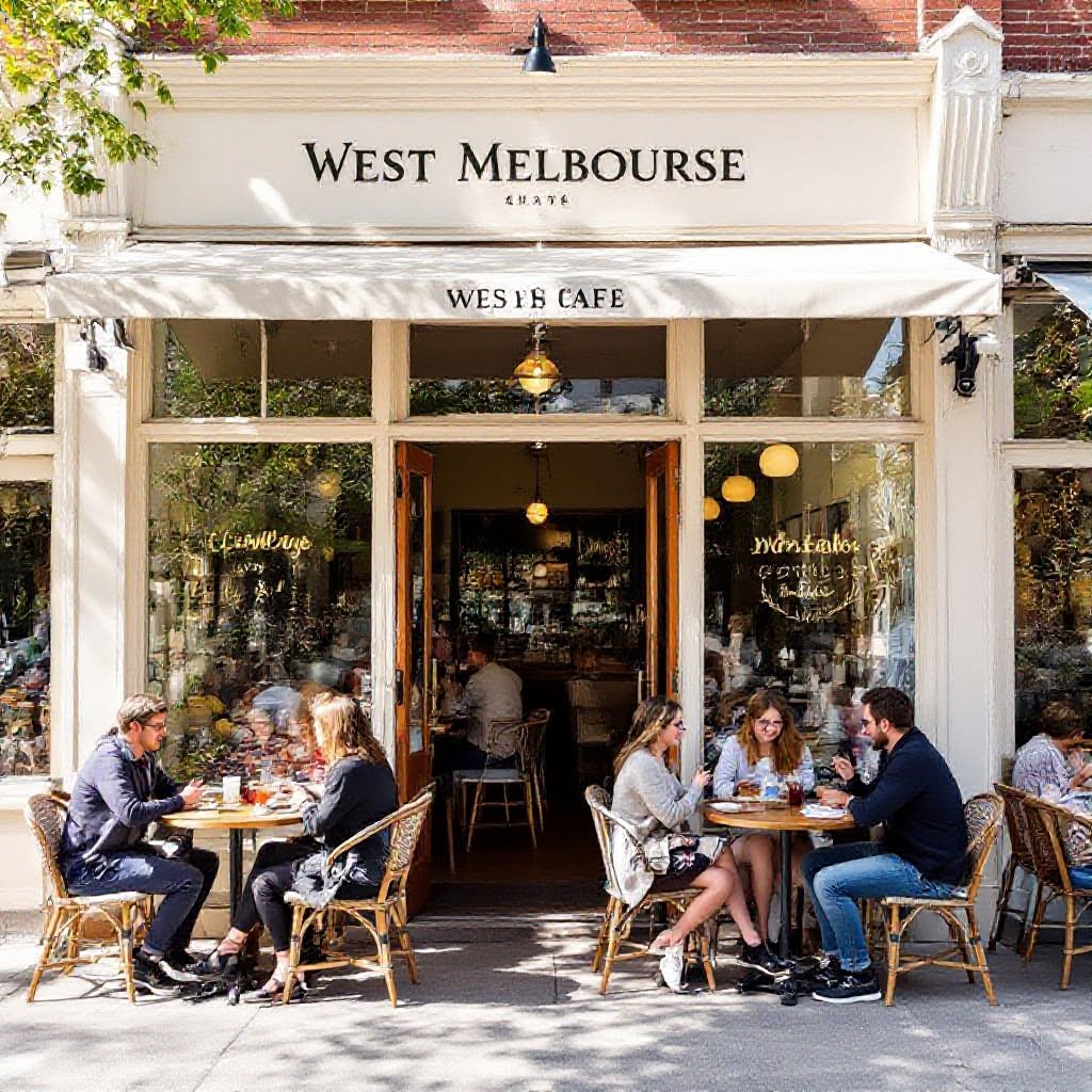 West Melbourne local café