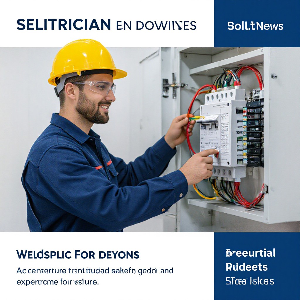 Electrician website example