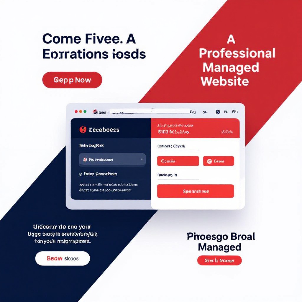 free vs managed website comparison