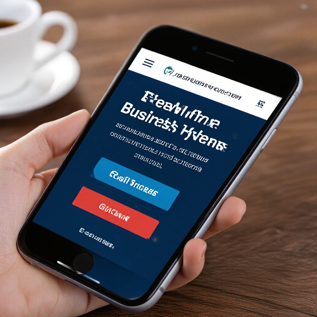 mobile friendly business website