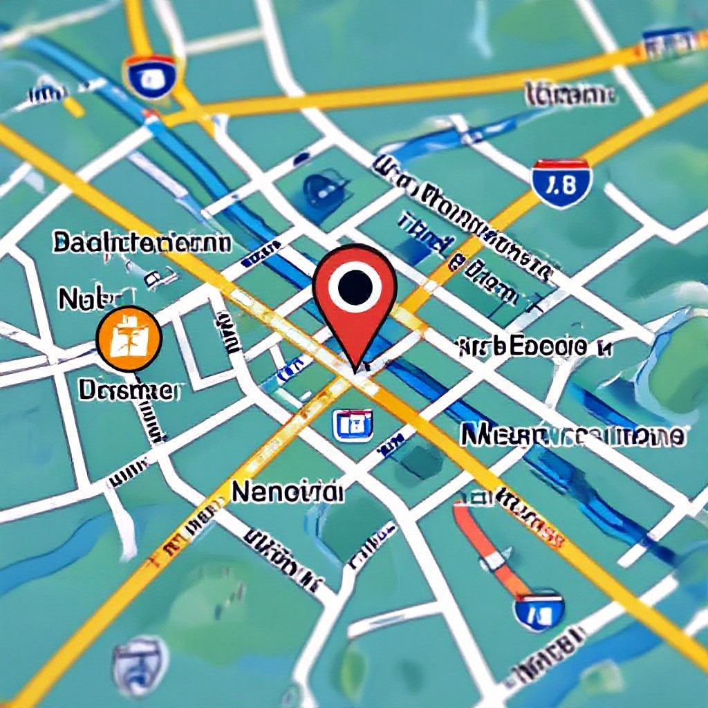 Broadmeadow local map