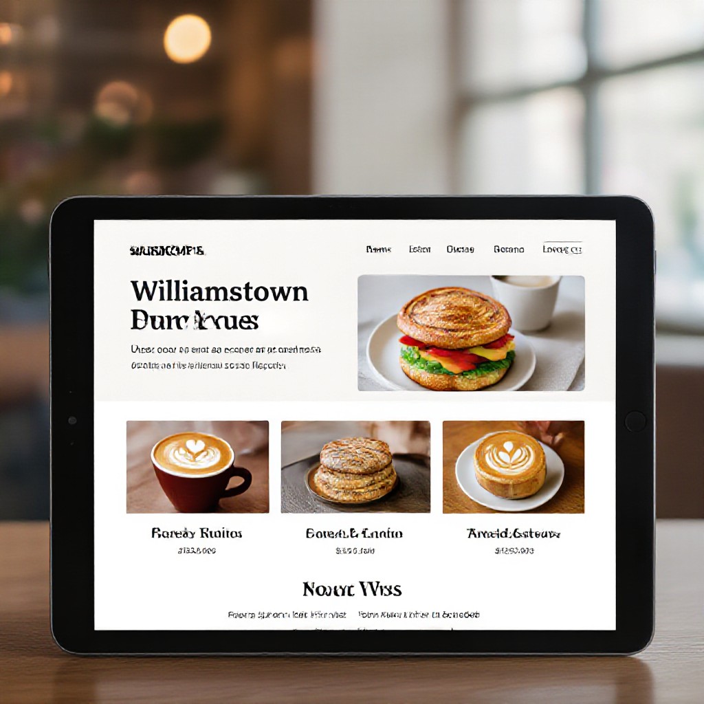 Williamstown cafe website