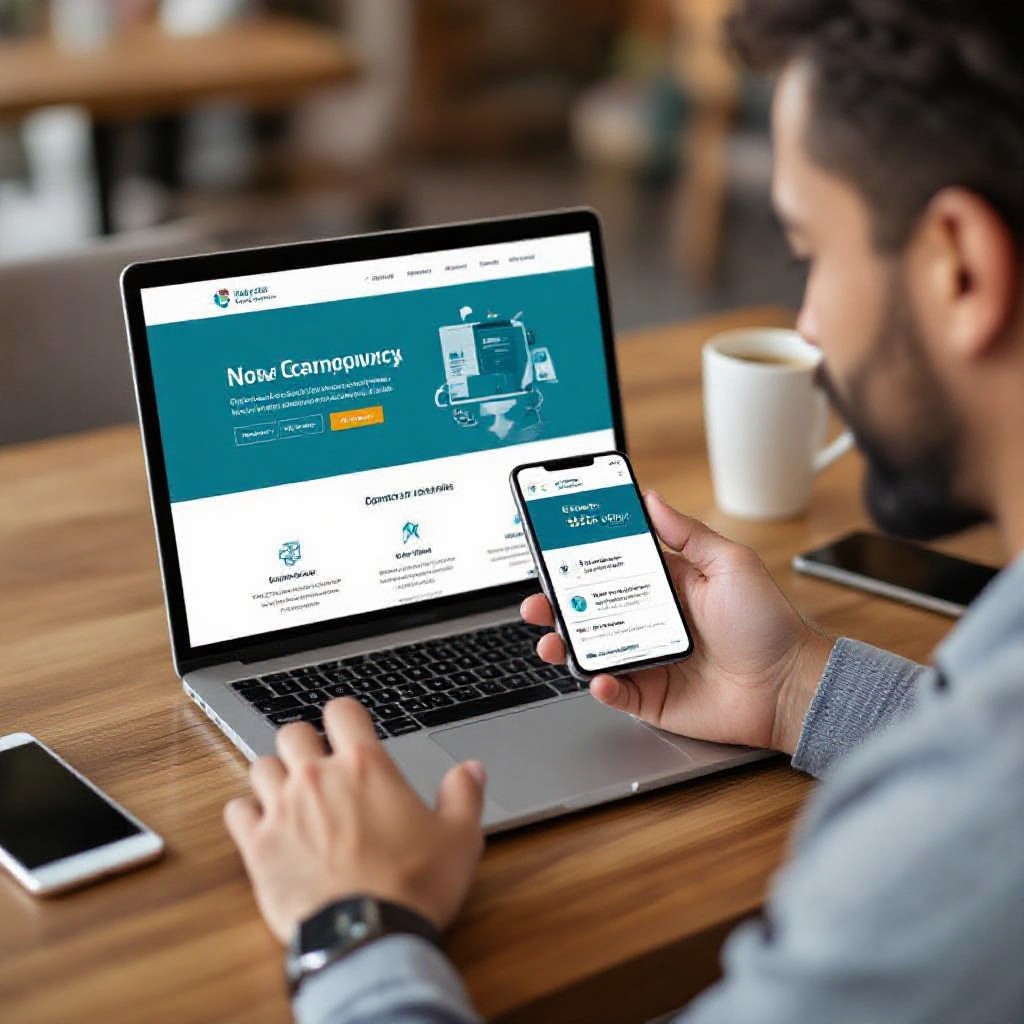 create company website free preview